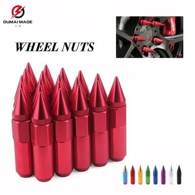 Aluminum 20PCS Spike Wheel Lug Nut M12X1.5/M12X1.25 Racing Lug Nuts