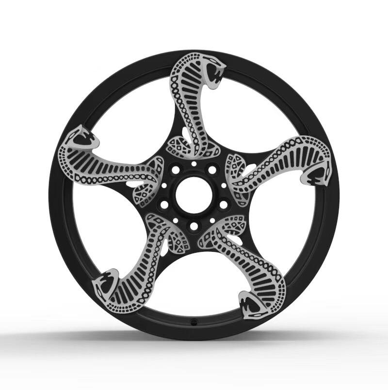 1 Piece Monoblack Forged Customized Alloy Wheel Rim