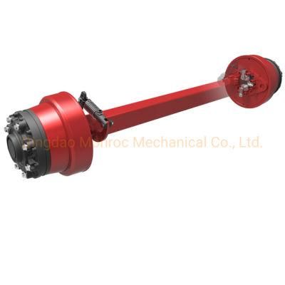 Drum Braked Axle for Havy Duty off-Road Agricultural Trailer Vehicle 1510xf 15t 406X120 Cambrake