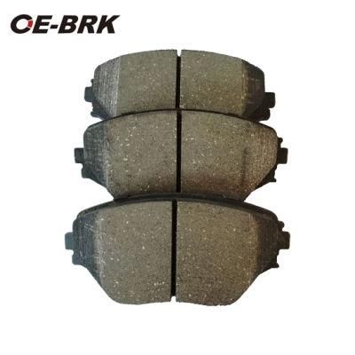 China Ceramic and Semi-Metallic High Quality Auto Disc Brake Pads Non-Asbestos Rear Brake Pad