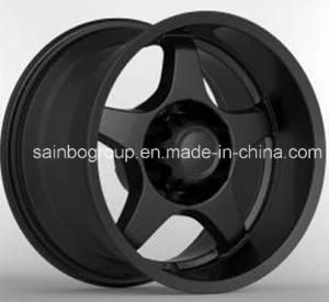 Alloy Wheel with Big Lip, Aluminium Rim