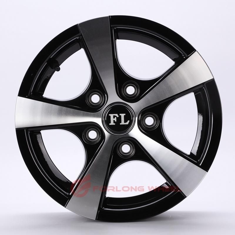 Forlong Wheels Alloy Trailer Wheel Rim 6jx13 5/112/67.1 Et30 950kgs with 195/50r13 Tire Assmblied for Campling Caravan Trailer Use