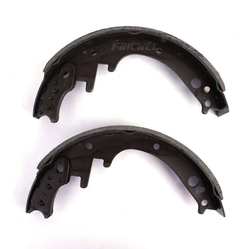 OEM South America Western Europe Better Finishing Shoes Red Particle Brake Shoes