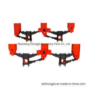 Fuwa Type Axle Suspension Auto Parts Suspension System Mechanical Trailer Suspension for Spare Parts and Truck Trailer Part
