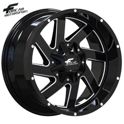 Truck Car Rims 20X10 Inch Deep Lip Offroad Alloy Wheels