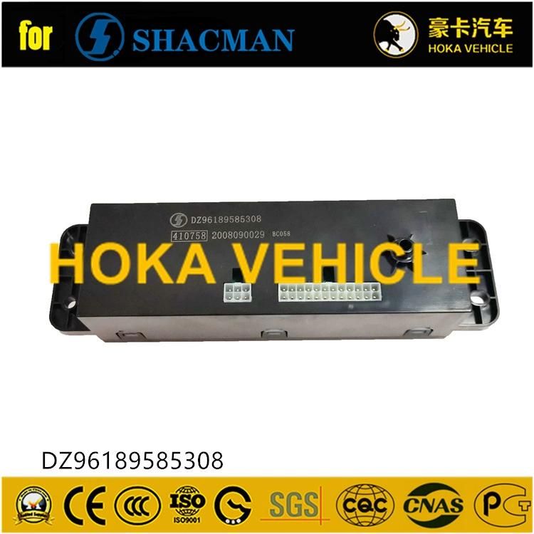 Original Shacman Spare Parts Warm Air Control Panel Dz96189585308 for Shacman Truck