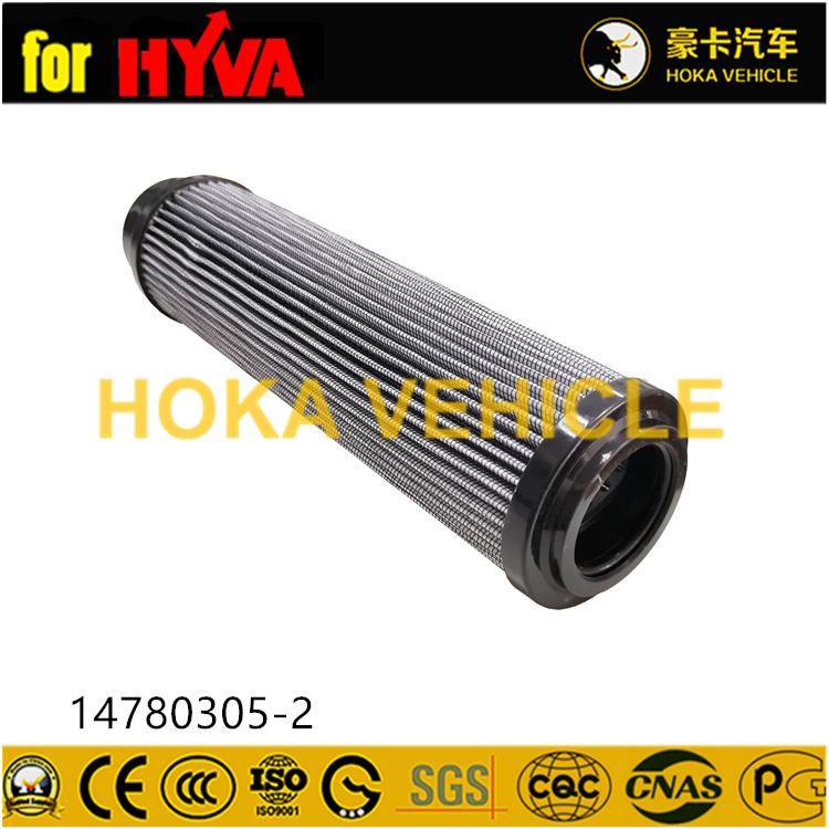 Truck Spare Parts Hydraulic Oil Filter 14780305-2 for Dump Truck Hoist System
