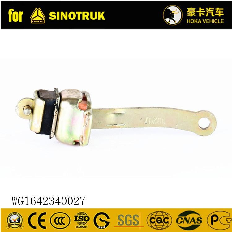 Original Sinotruk HOWO Truck Spare Parts Limit Pull Strap Fixing Plate Wg1642340027