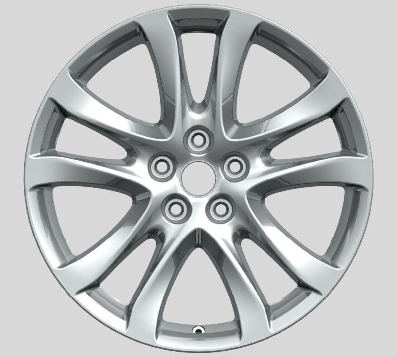 Aftermarket Alumilum Alloy Wheel Rims 17/18/19 Inch 5X114.3-120 Silver Wheels for Passenger Car Wheel China Professional Manufacturer