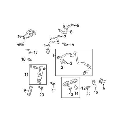 OE 48802-60100 4880260100 4883005030 4882060090 4883047010 4882047040 Front Left Sway Bar Stabilizer Bar Link for Toyota
