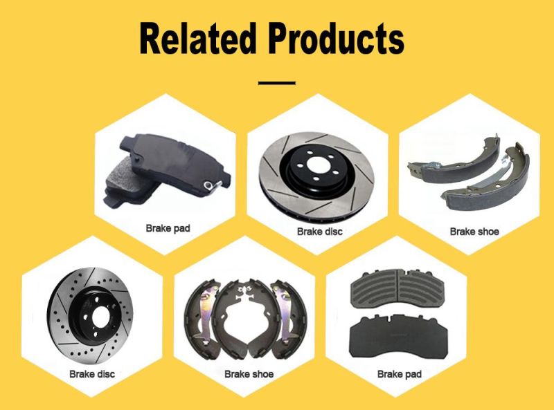 Direct Factory Auto Car Accessories Parts Semi Metallic Ceramic Auto Brake Block Braking Pads/Braking Disc/Lining/Retarder/Master 1906429 for Iveco