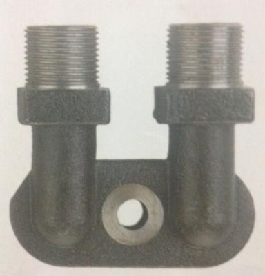Air A/C Compressor Fitting Adapter Vertical O-Ring for Zexel TM13/15/16 Compressors Without Service Port