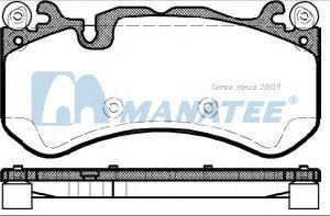 Front Disc Brake Pads for Mercedes Benz W204 S204 C209 W211 W212 S211 C216 R230 (004 420 95 20)