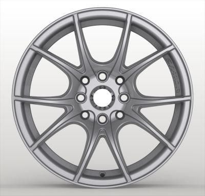 15*7.0/17*7.5 Inch Alloy Car Rims Gun Metal Aluminum Allloy Wheel