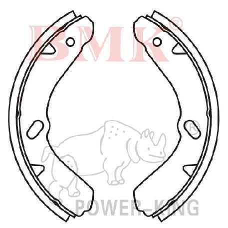 Car Part of High Quality Brake Shoes (LK20042) for JAC