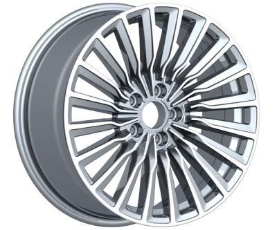 18X8.0 Silver Machine Face Alloy Wheel Replica