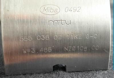Miba Bearing Bush of Mtu16V396 (5550380211)