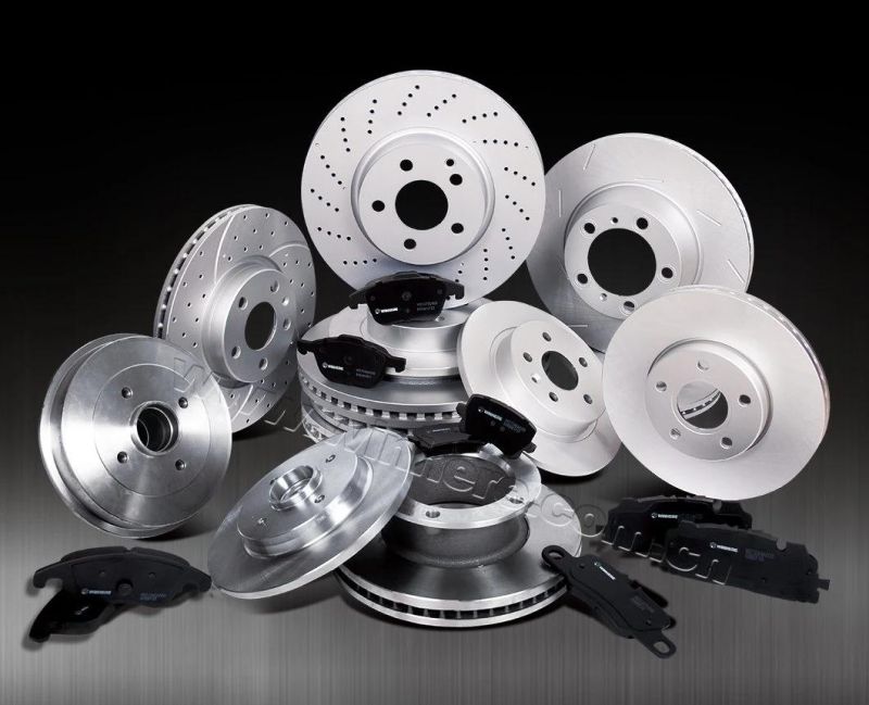 High Quality Aftermarket Painted/Coated Auto Spare Parts Ventilated Brake Disc(Rotor) with ECE R90