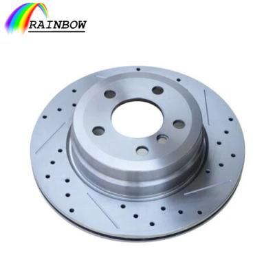 Top Quality Truck Parts Sollted and Drilled Brake Disc/Plate Rotor 8971604690/1897012574A for Isuzu
