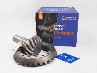 Wg9114320252 29/15 Middle Axle Bevel Gear for Sinotruk Steyr HOWO Truck Spare Parts Bevel Gear Pair