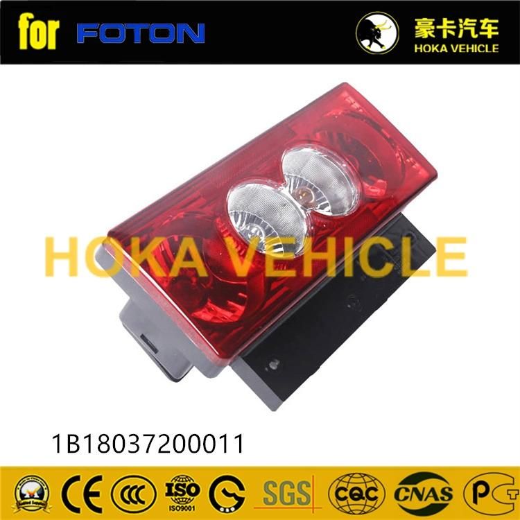 Original Heavy Duty Truck Parts Rear Combination Light 1b18037200011 for Foton Truck