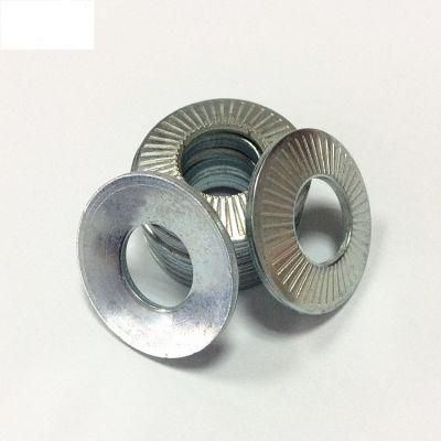 Stainless Steel Disc Serrated Safety Self-Locking Washers