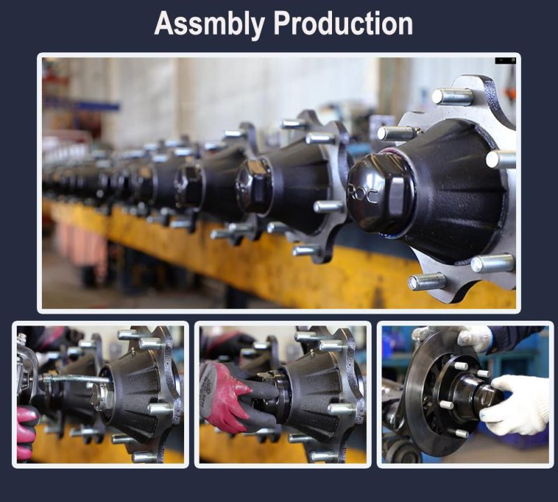 High Quality Agricultural Bogie Suspension 4.5-30T with Steering Axle