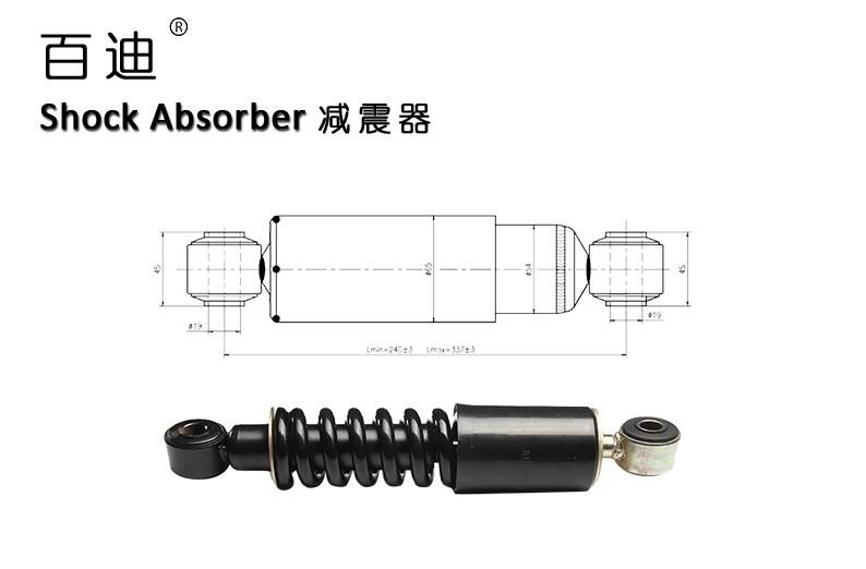 1283729 Shock Absorber for Chassis Parts 1319673 1387326 Cabin Rear Shock Absorber