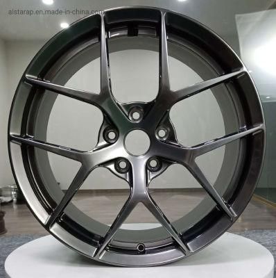 1 Piece Monoblock Forged Aluminum Wheel with Hyper Black for Audi S3