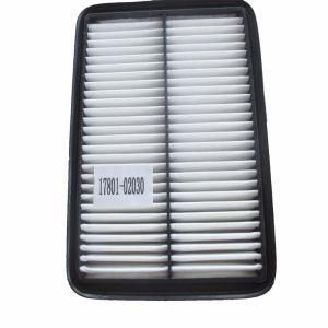 High Quality Auto Air Cleaner Filter Materials for Toyota 17801-02030