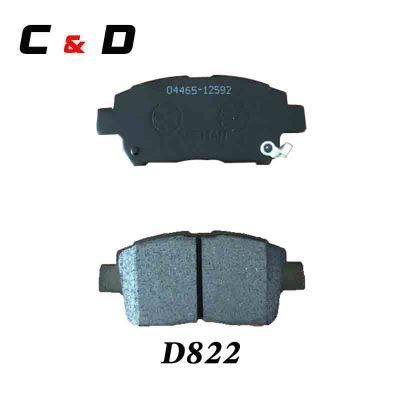 Wholesale Price Auto Parts Car Parts D822 Brake Pad for Toyota