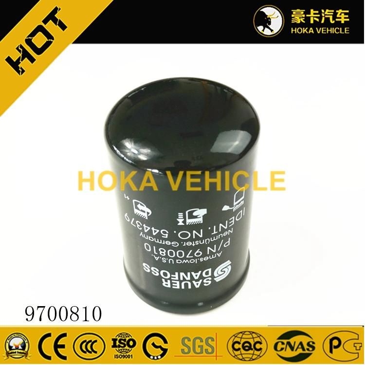 Original Sem Road Roller Spare Parts Hydraulic Oil Filter 9700810 for Construction Machinery