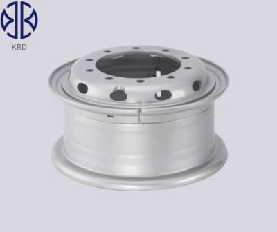 8.5-20 Cheap Price High Quality Heavy Duty for 11.00r20 Tyre Tire OEM Brand Truck Trailer Bus Dump Tube Steel Wheel Rim