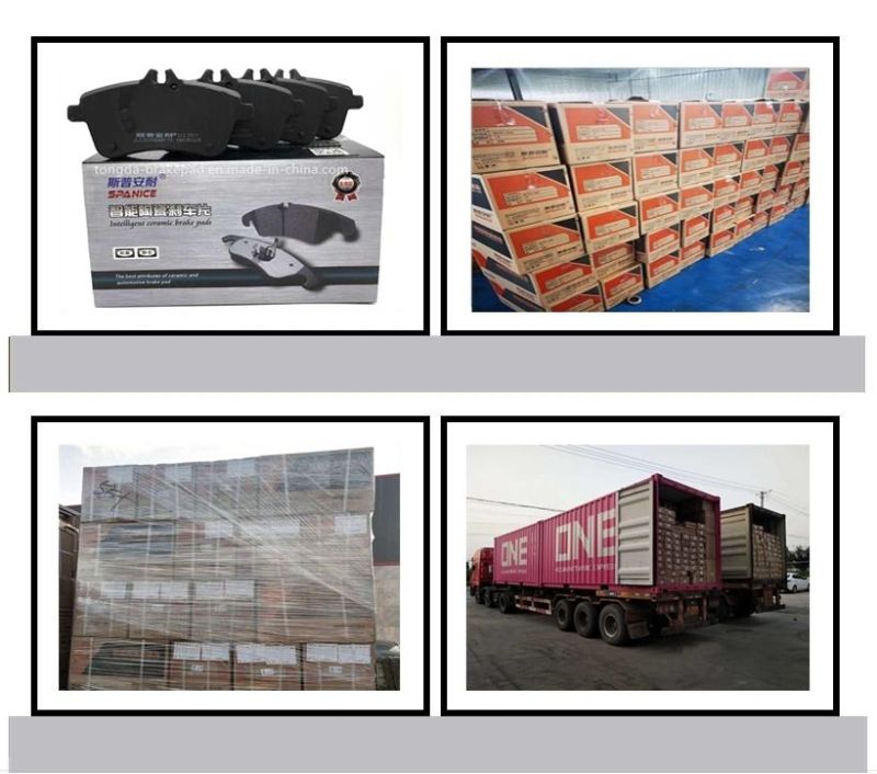 China Brake Pads Suppliers Semi-Metallic Non-Asbestos Brake Pads Sets