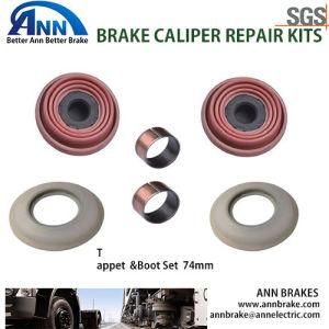 Knorr Type Brake Caliper Repair Kit Tappet Boot Set