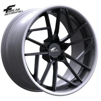 T6061-T6 High Quality Customized Forged Alloy Rims Wheels