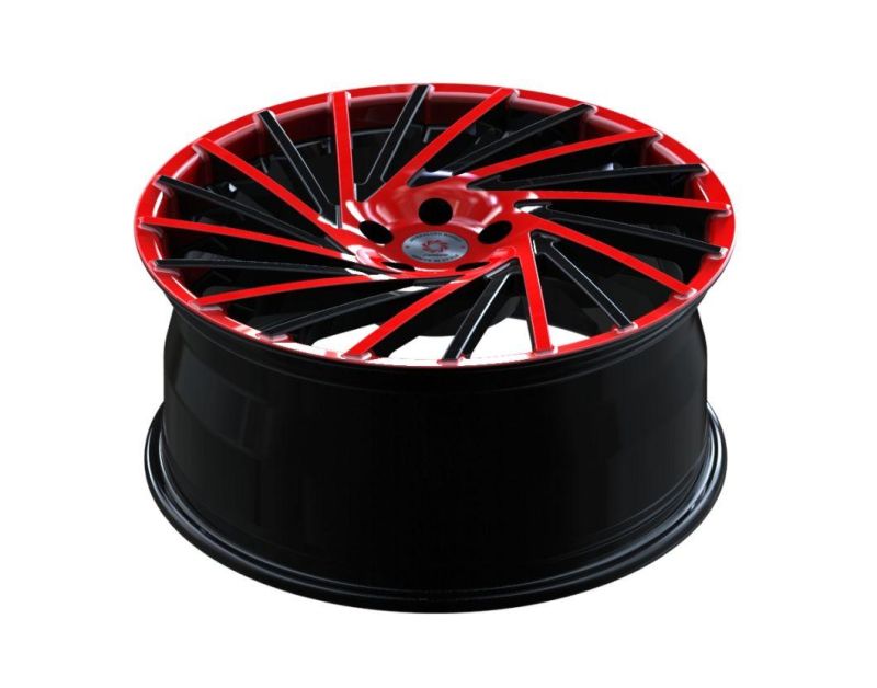 1 Piece Monoblock Forged Aerospace Concave Aluminum Alloy Wheel