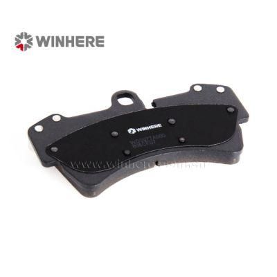 High Quality Semi-metallic Low-steel Ceramic Auto Spare Parts Brake Pad with ECE R90