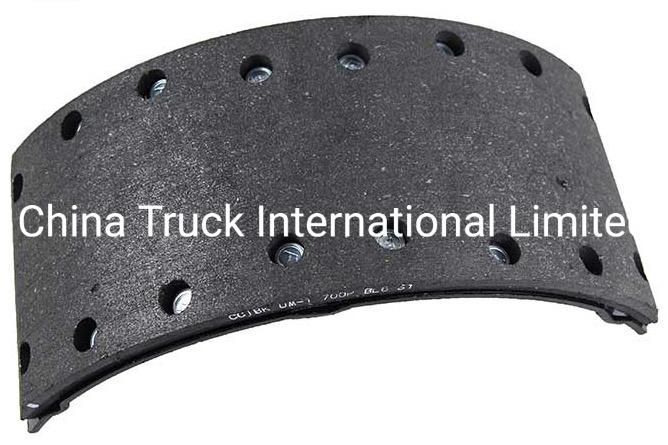 Isuzu Parts Brake Shoe 8971831800 for Isuzu Npr75 4HK1-Tcs