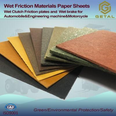 Getal Wet Paper Based Friction Materials