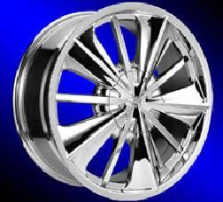 Chrme Alloy Wheels (BM732)