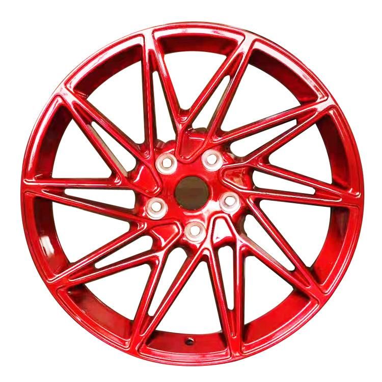 5 Spoke 7.5jx17 Et36 Chrom Lip Automotive Wheels for Audi