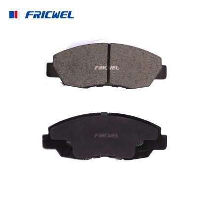 Fricwel Auto Parts High Quality Less Metal Non-Asbestos Brake Pads Brake Disc for Light Vehicles ISO Certificate