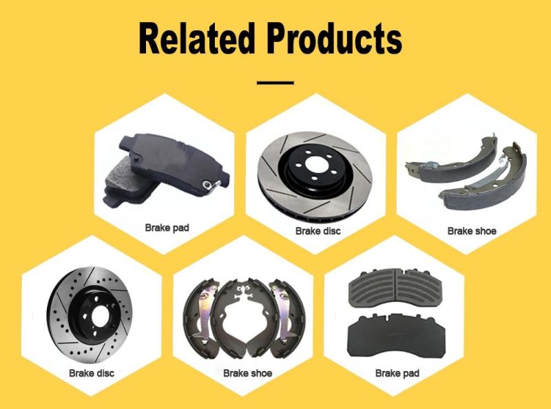 Pneumatic Brake Systems Semi Metallic Ceramic Auto Brake Block Braking Pads/Braking Disc/Lining/Retarder/Master 04465-50070 for Lexus