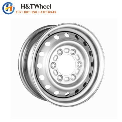 H&T Wheel Factory Direct 456f01t-S 14 Inch 14X5.5 PCD 6X1397 Steel Wheel Rim Truck