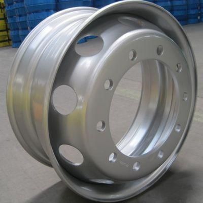 Steel Tubeless Wheel 22.5X9.00 22.5X8.25 22.5X7.50 22.5X11.75 22.5X13