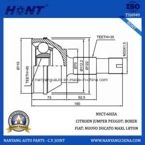 for FIAT Steering System Outer Drive Axle CV Joint