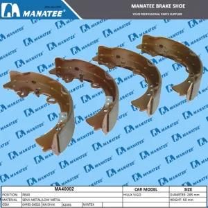 04495-0k020 K2395 Brake Shoes for Toyota Hilux Vigo