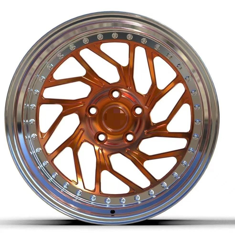 17~22 Inch Car Wheels Aviation Aluminum 6061 Custom Forged Alloy Wheels