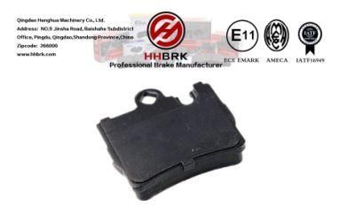 D848 Low Dust Long Life Chinese Factory Auto Parts Ceramic Metallic Carbon Fiber Brake Pads, Low Wear, No Noise Mercedes-Benz